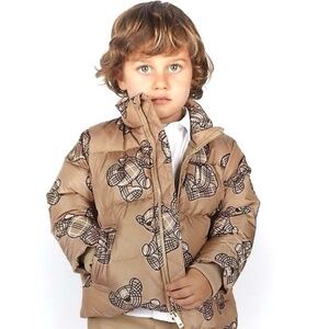 Burberry Kids Thomas Bear Down Jacket / Coat size 8 NEW
